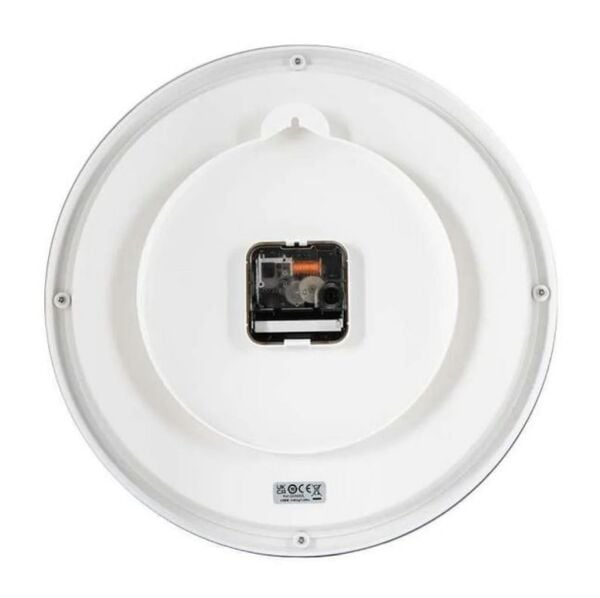 Seiko QXA652L Klasik Tasarım Beyaz Kadranlı Plastik Kasa Duvar Saati