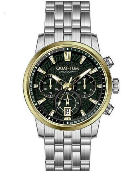 Quantum PWG1164.370 Safir Cam Multifonksiyonlu Erkek Kol Saati