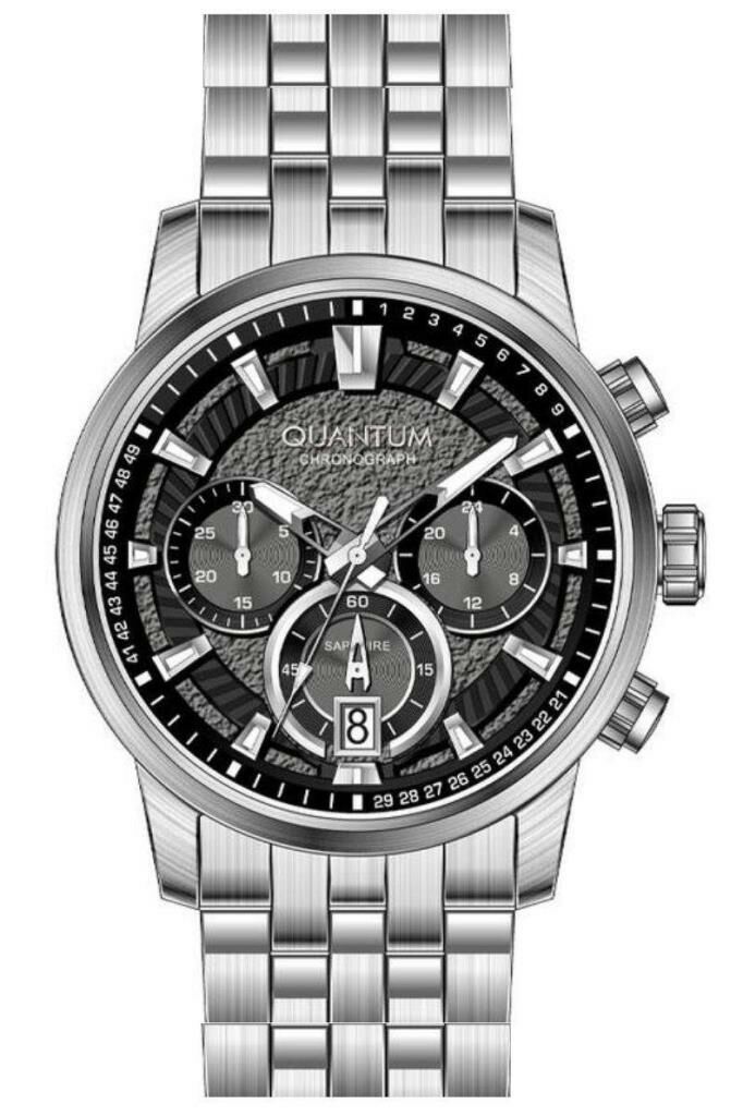 Quantum PWG1164.350 Safir Cam Multifonksiyonlu Erkek Kol Saati