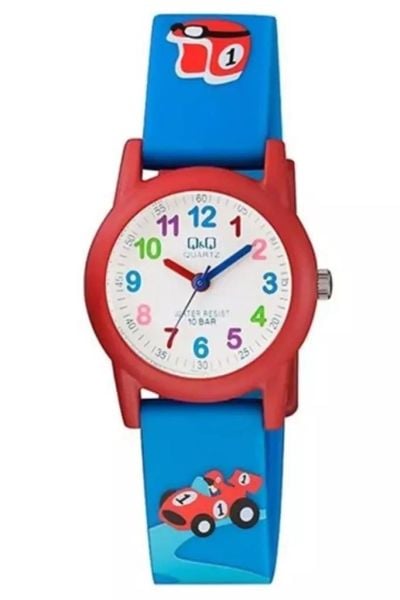 Q&Q VR99J004Y Yarış Arabası Çocuk Kol Saati