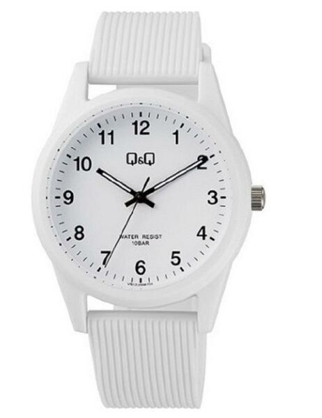 Q&Q VS12J006Y Beyaz Renkli 10 ATM Genç Kol Saati