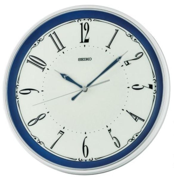 Seiko QXA834W Beyaz Renkli Plastik Kasa Quartz Mekanizmalı Duvar Saati