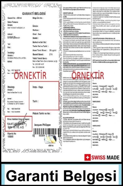 Jacques Philippe JPQLS1613X6 Kadın Kol Saati