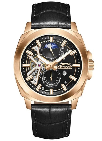 Slazenger SL.09.2440.2.05 Otomatik Deri Kayış Erkek Kol Saati