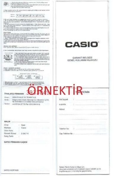 Casio IQ-06-1DF Analog Duvar Saati