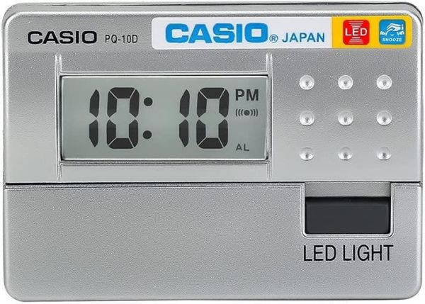 Casio PQ-10D-8RDF Alarmlı Led Masa Saati