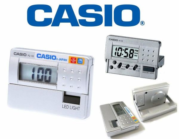 Casio PQ-10D-8RDF Alarmlı Led Masa Saati