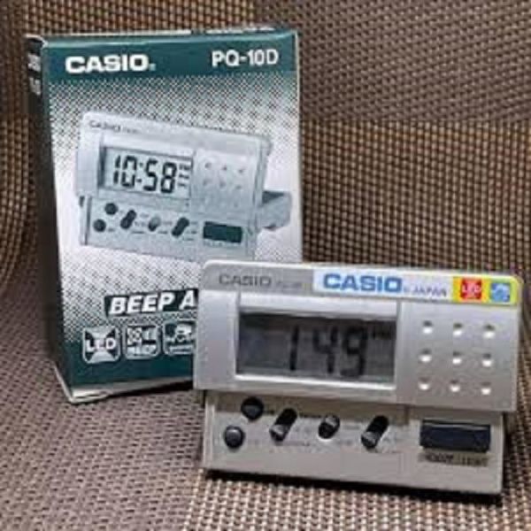 Casio PQ-10D-8RDF Alarmlı Led Masa Saati