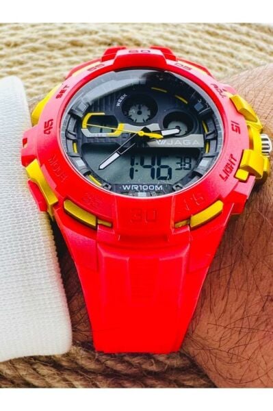 Jaga AD1154-OGKG Analog-Dijital Genç Kol Saati