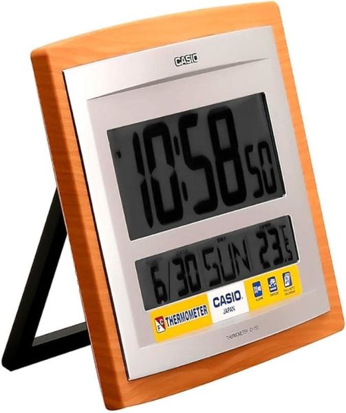 Casio ID-15SA-5DF Dijital Termometreli Duvar ve Masa Saati