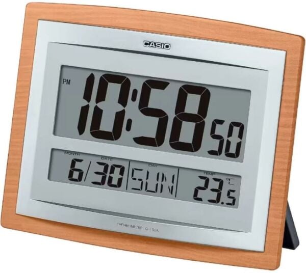 Casio ID-15SA-5DF Dijital Termometreli Duvar ve Masa Saati