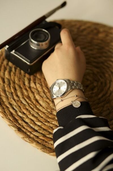 Ferrucci FC.0223 13276M.01 Metalik Gri Kadın Kol Saati