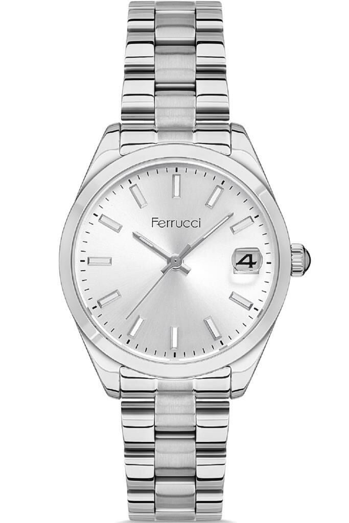 Ferrucci FC.0223 13276M.01 Metalik Gri Kadın Kol Saati