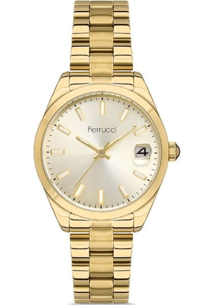Ferrucci FC.0223 13276M.02 Gold Kadın Kol Saati