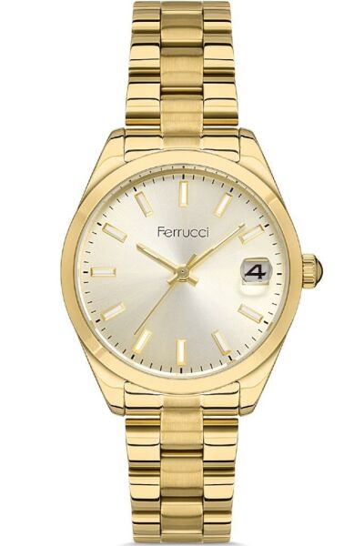 Ferrucci FC.0223 13276M.02 Gold Kadın Kol Saati