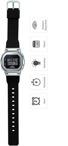 Casio GM-S5600-1DR UNISEXKol Saati