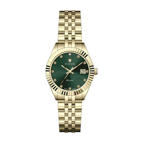 Wainer WA.19020-G Takvimli Kadın Kol Saati