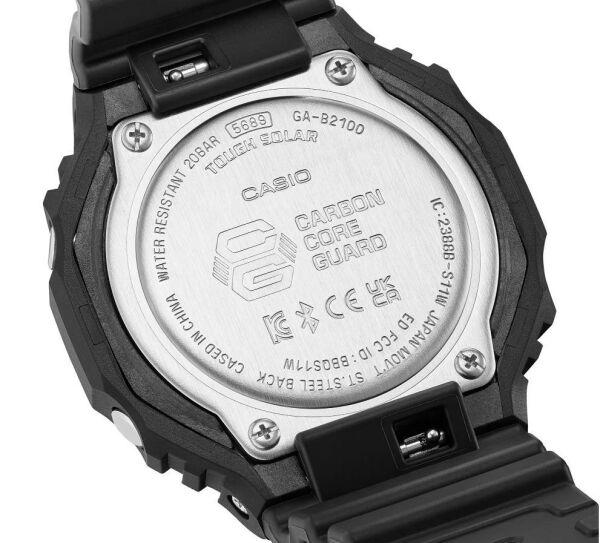 Casio GA-B2100CY-1ADR Carbon Erkek Kol Saati