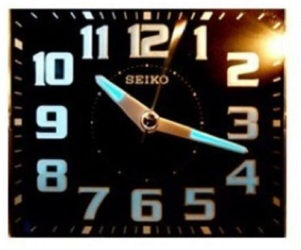 Seiko QHK024R Kuvars Zil Erteleme Işıklı Çalar Saat