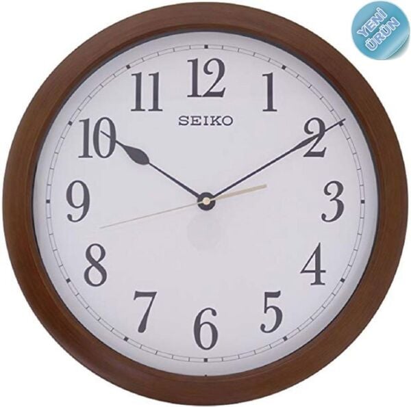 Seiko QXA598B Sessiz Akar Analog Duvar Saati