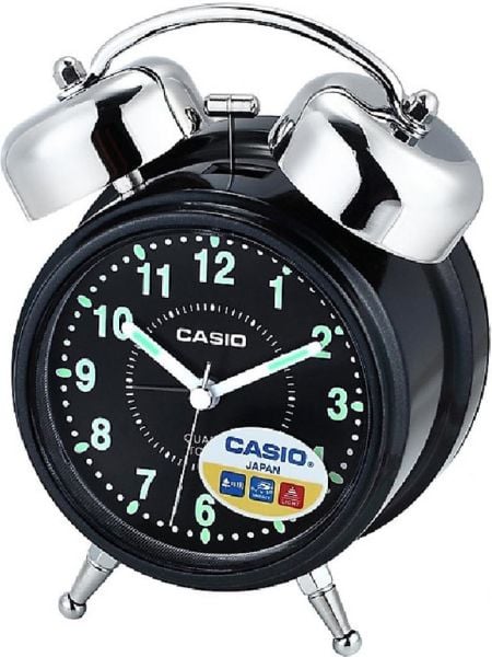 Casio TQ-362-1ADF Bell Alarmlı Işıklı Analog Masa Saati