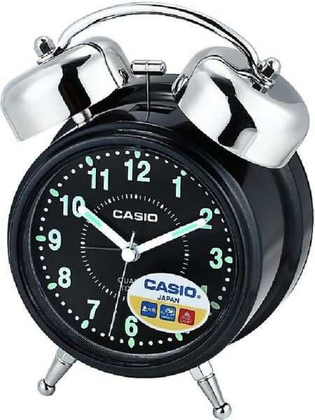 Casio TQ-362-1ADF Bell Alarmlı Işıklı Analog Masa Saati