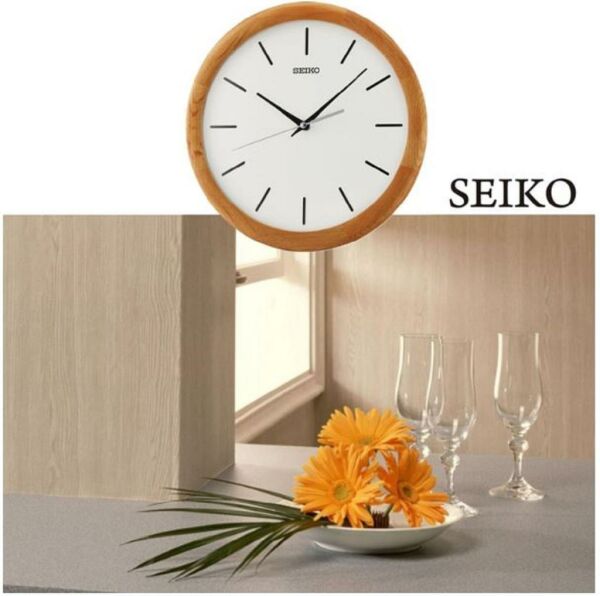 Seiko QXA781A Sessiz Akar Analog Duvar Saati