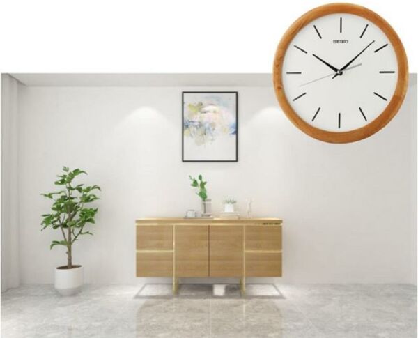 Seiko QXA781A Sessiz Akar Analog Duvar Saati