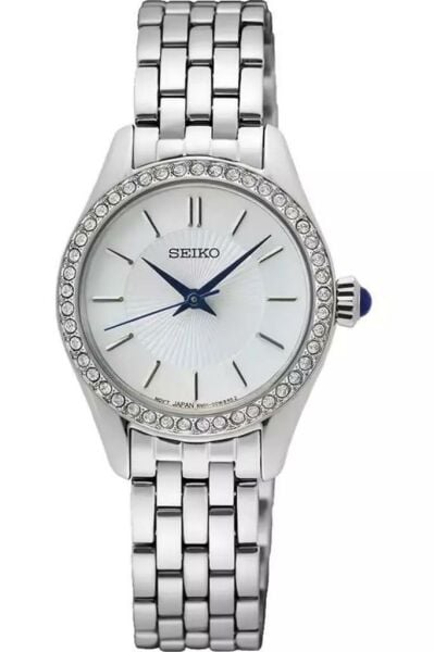 Seiko SUR539P1 Bombeli Hardlex Cam 10 atm Kadın Kol Saati