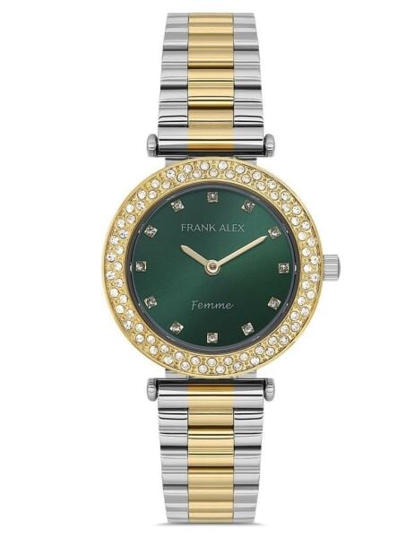 Frank Alex FA 1125 07315M.06 64042 2035 Takvimsiz Makine Kadın Kol Saati