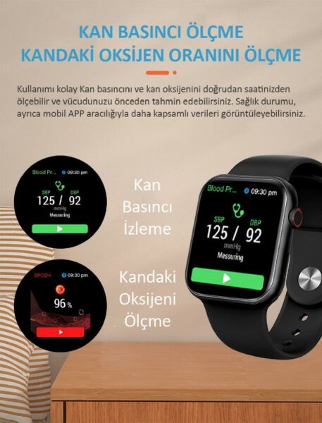 You Watch F13-YF130 You Smart Black & Black Silicon Unisex Akıllı Kol Saati