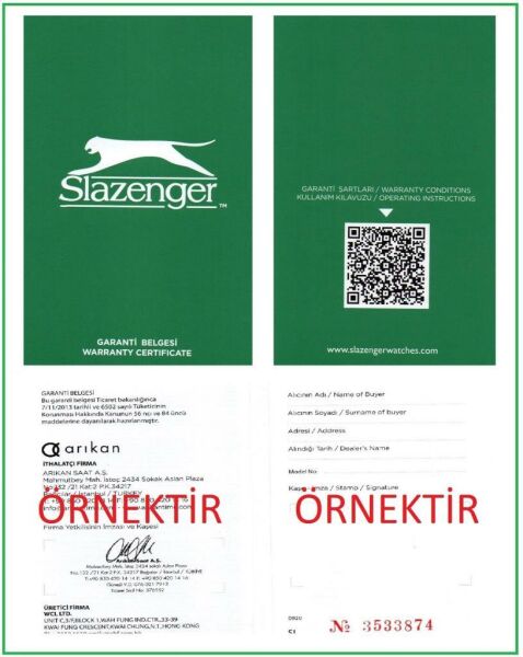 Slazenger SL.09.1912.3.06 Kadın Kol Saati