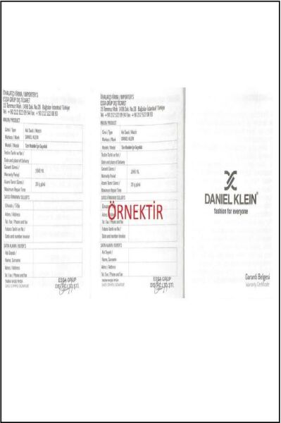 Daniel Klein DK012398G-02 Erkek Kol Saati