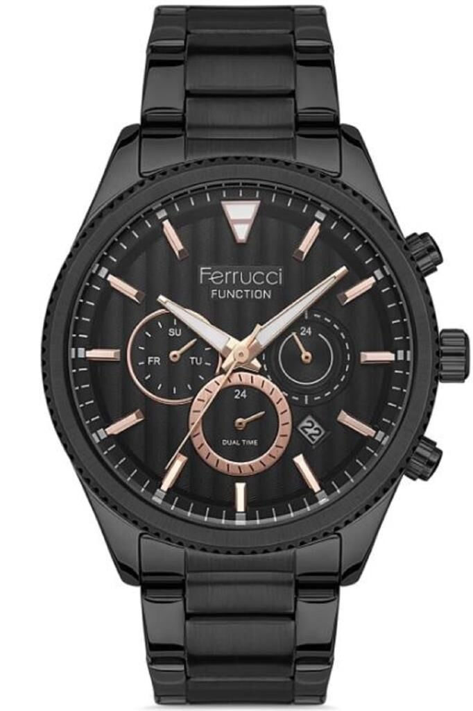 Ferrucci FCF 13907FM.02 Fonksiyonlu Erkek Kol Saati