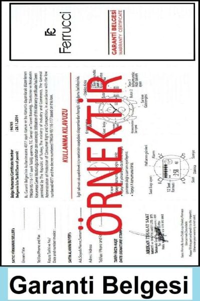 Ferrucci FC 1222 11772M.04 640062 Erkek Kol Saati