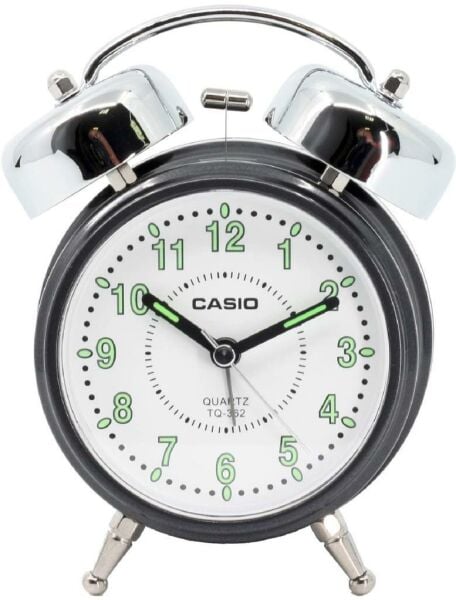 Casio TQ-362-1BDF Bell Alarmlı Işıklı Analog Masa Saati