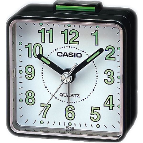Casio TQ-140-1BDF Beep Alarmlı Fosforlu Masa Saati