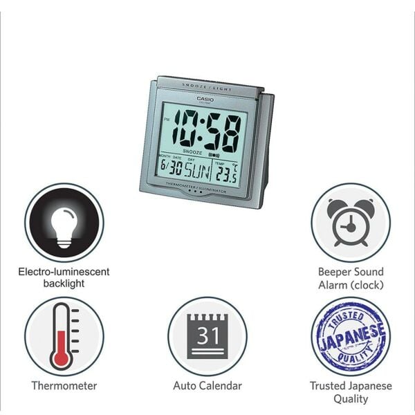 Casio DQ-750F-8DF Dijital Masa Saati