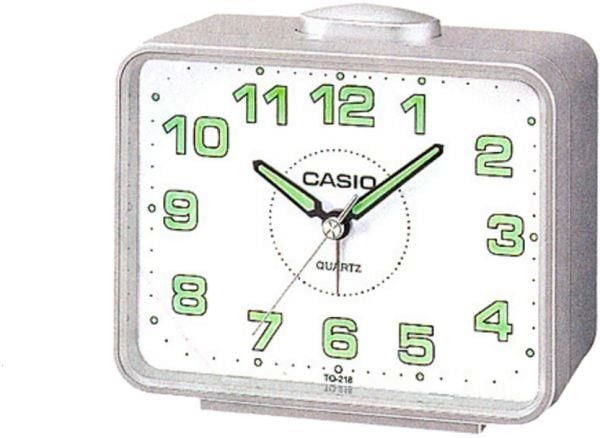 Casio TQ-218-8DF Beep Alarmlı Fosforlu Masa Saati
