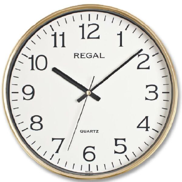 Regal 0250 GI İnce Çerçeve Slim Duvar Saati
