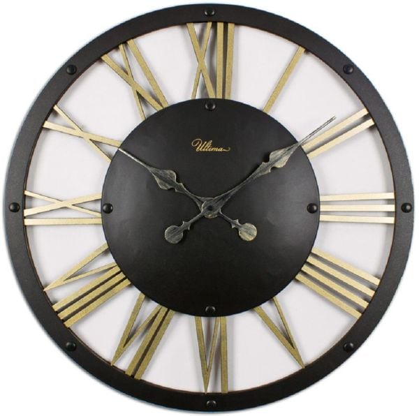 Regal 2678 BG Retro Metal İskelet Ev Ofis Duvar Saati