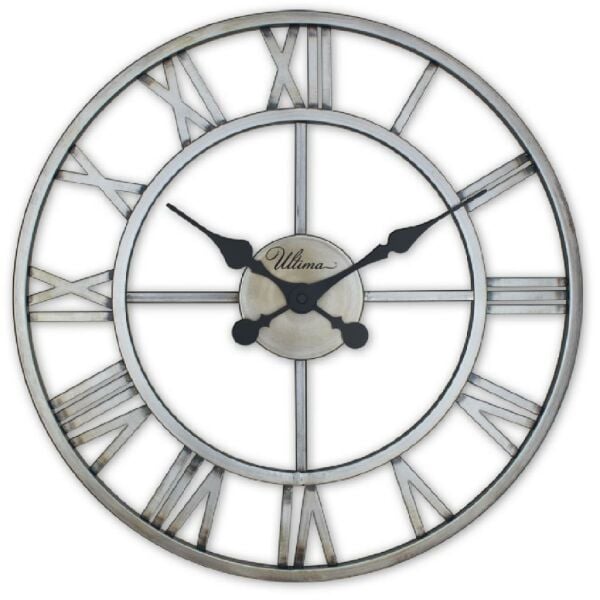 Regal 2654 S Ferforje Dövme Demir 41 Cm. İskelet Duvar Saati