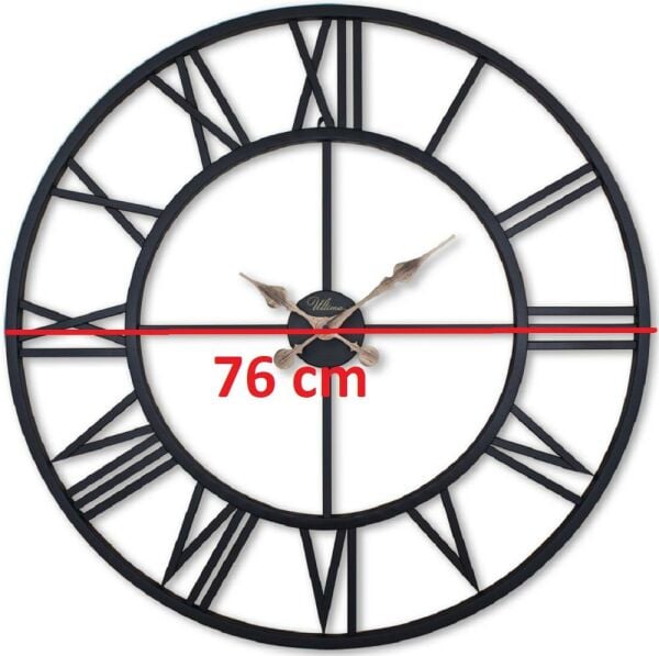 Regal 2688 B Ferforje 76 Cm. İskelet Ev Ofis Duvar Saati