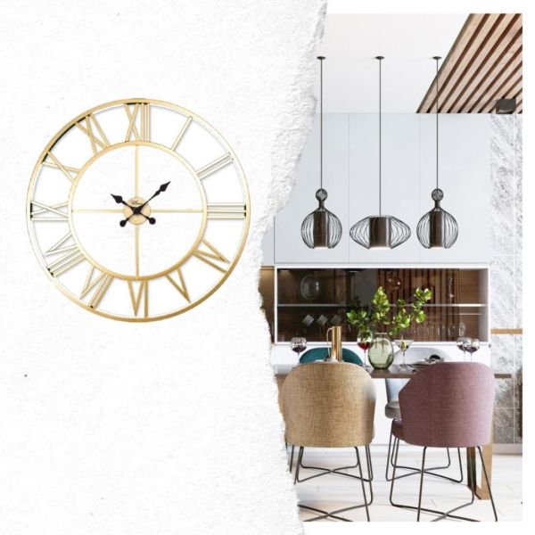 Regal 2688 G Ferforje 76 Cm. İskelet Ev Ofis Duvar Saati