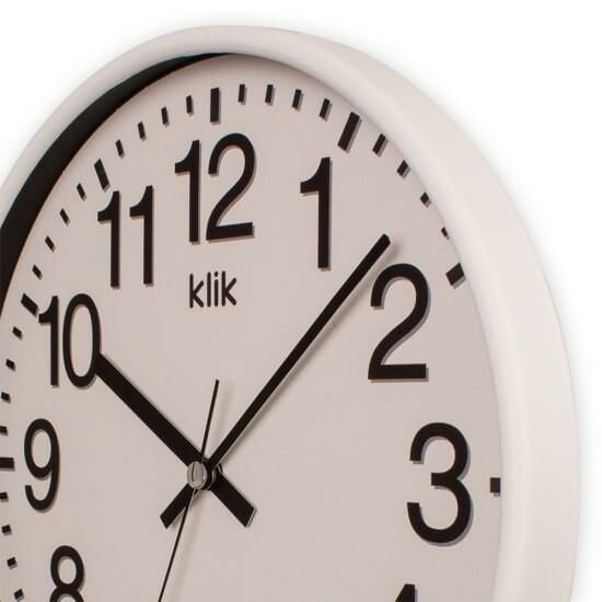 Klik Venüs Beyaz Ev Ofis Duvar Saati