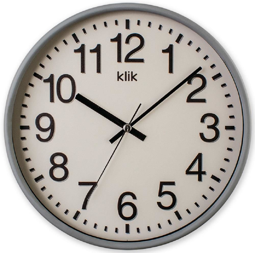 Klik Venüs Gri Ev Ofis Duvar Saati