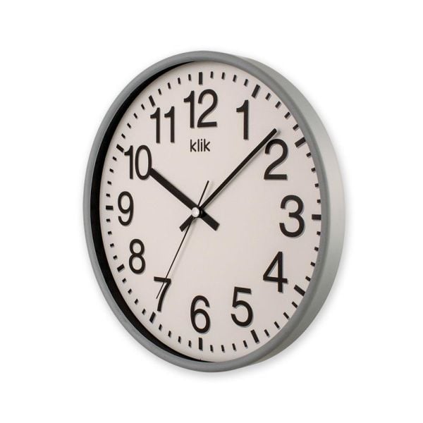 Klik Venüs Gri Ev Ofis Duvar Saati