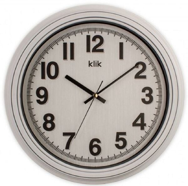 Klik Auris Beyaz Ev İşyeri Ofis Duvar Saati