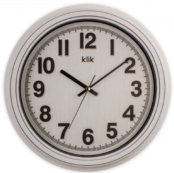 Klik Auris Beyaz Ev İşyeri Ofis Duvar Saati