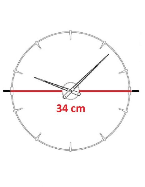 Klik Auris Beyaz Ev İşyeri Ofis Duvar Saati